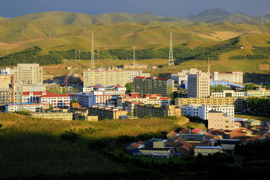 甘南藏族自治州全景图