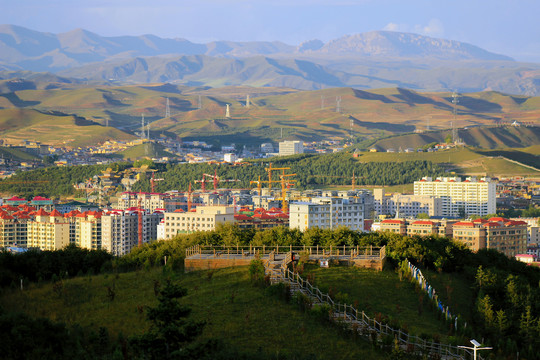 甘南藏族自治州全景图
