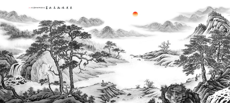水墨山水