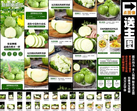 新鮮嫩南瓜詳情