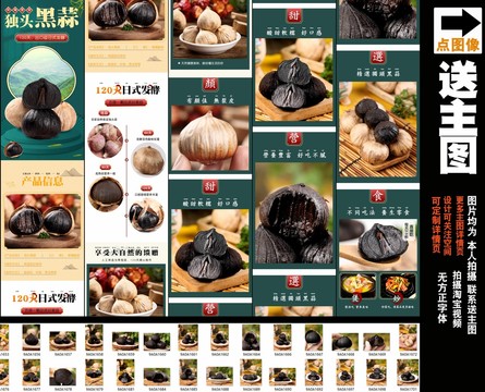 獨(dú)頭黑蒜詳情