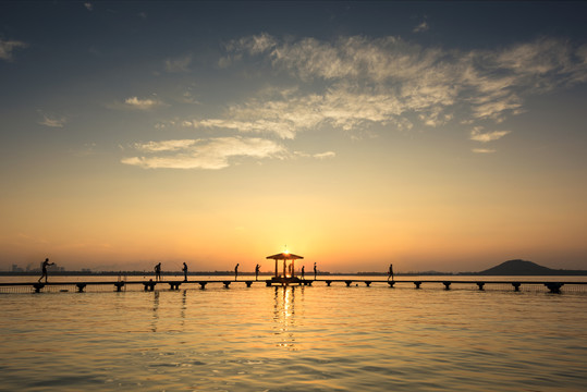 中国湖北武汉东湖听涛风景区