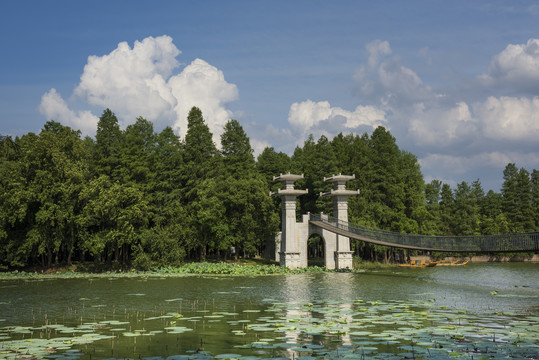 中国湖北武汉东湖落雁岛风景区