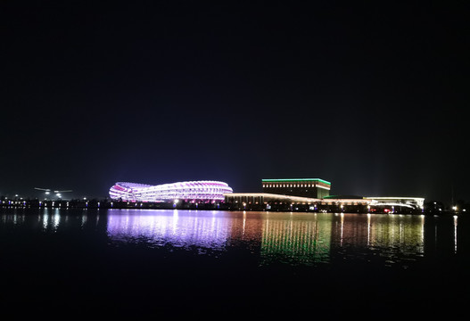 體育館夜景