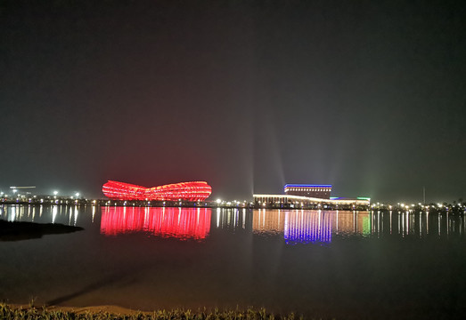 體育館夜景