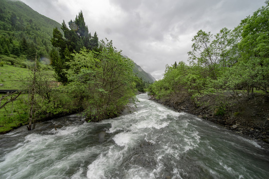 川西四姑娘山风景大片