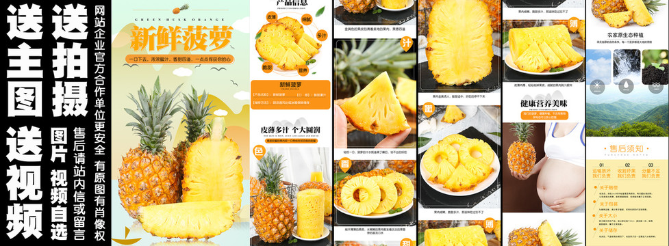 新鮮菠蘿詳情