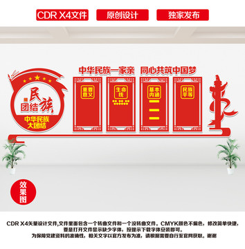 民族團結(jié)文化墻