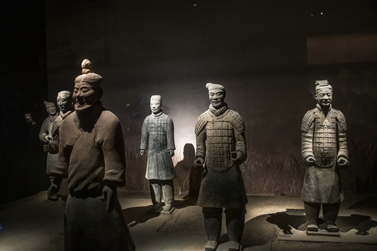 中國陜西歷史博物館秦始皇兵馬俑