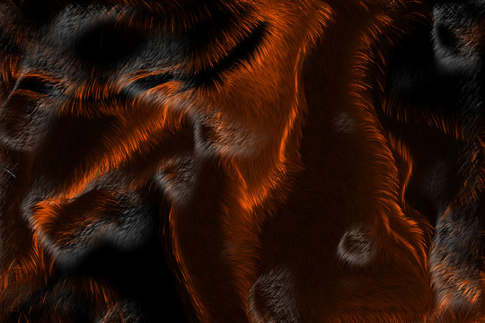 地毯豹纹图案数码印花