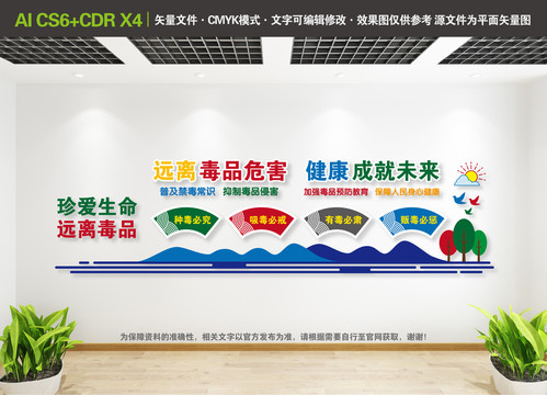 禁毒文化墻