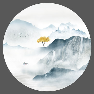 新中式裝飾畫
