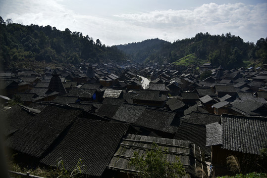 贵州黎平黄岗侗寨