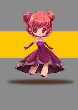 可愛小女孩