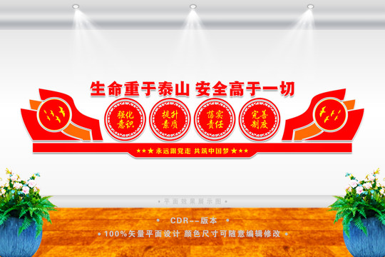 安全文化墻