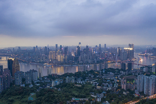 重庆渝中半岛夜景