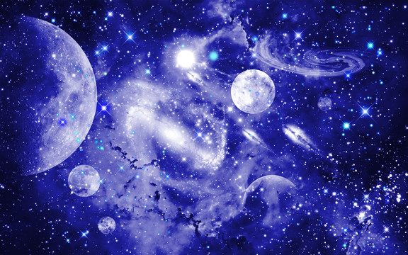 藍色星空