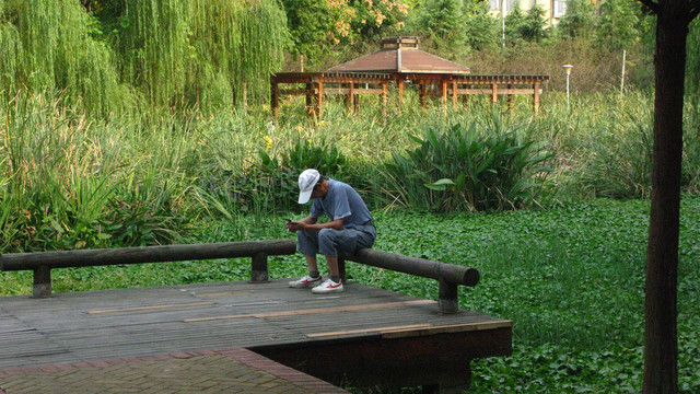 巢湖城市口袋公园之丁岗河公园