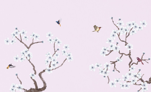 梅花壁紙