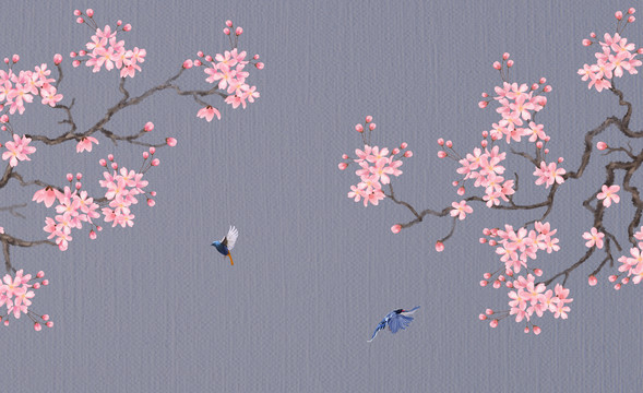 新中式花鳥