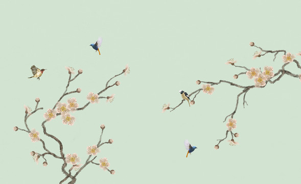 梅花壁紙