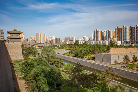 大同城墙永泰门古城墙遗址