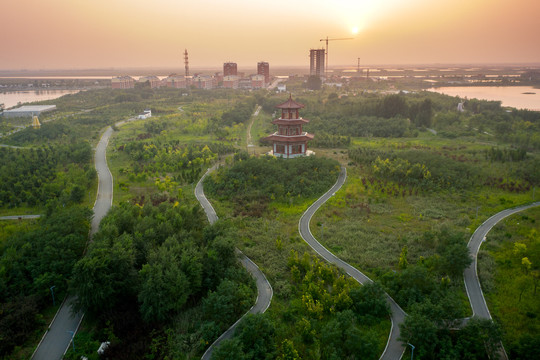 潍坊市昌邑市下营风光