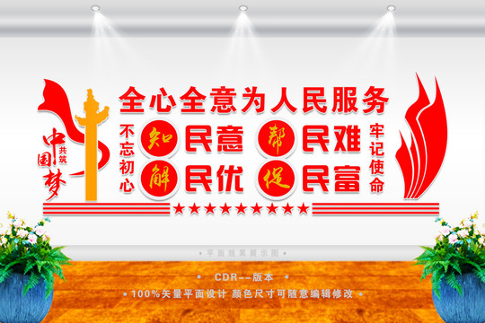 全心全意為人民服務