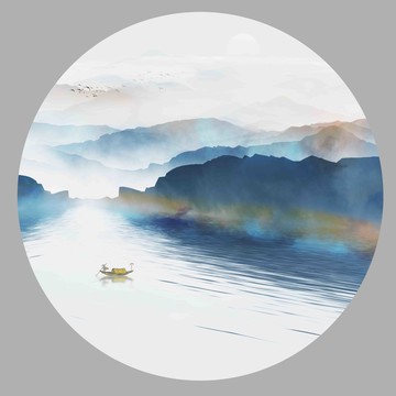 山水圖