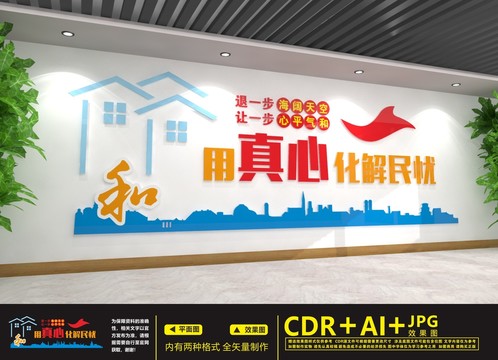 調(diào)解室文化墻