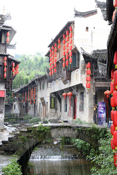 江南雨景