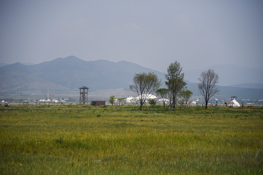 呼和浩特市敕勒川草原蒙古包