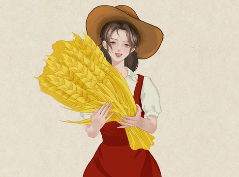 農(nóng)家樂女孩