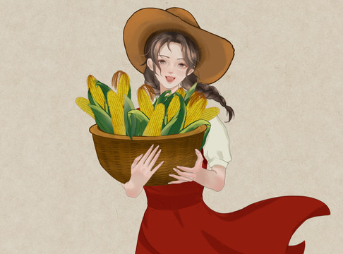 農(nóng)家樂女孩
