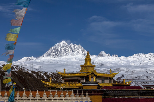 塔公雅拉雪山