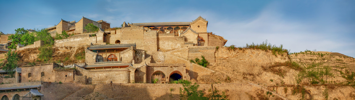 李家山村全景图