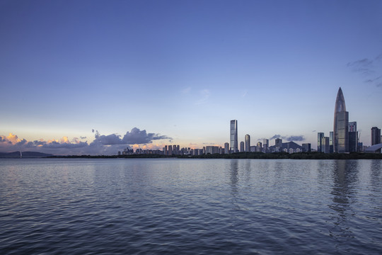 深圳湾全景