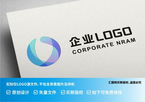 夢幻科技年輕青春logo