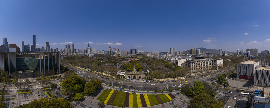 宽幅南京总统府高清全景