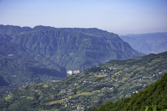 大山风光