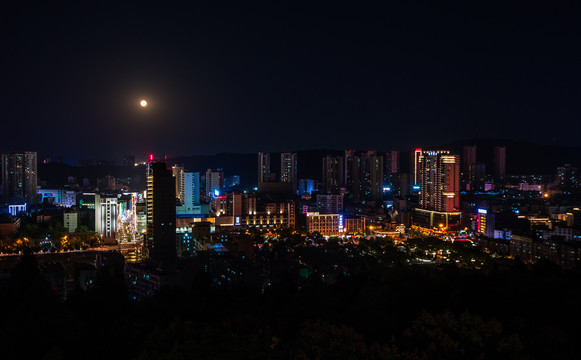 荆门夜景