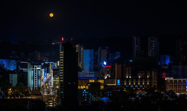 荆门夜景