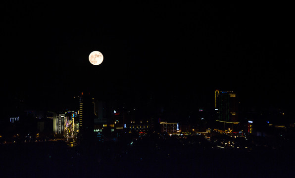 荆门夜景