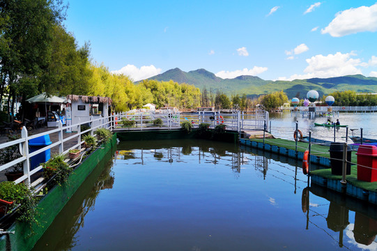 丽江拉市海湿地公园