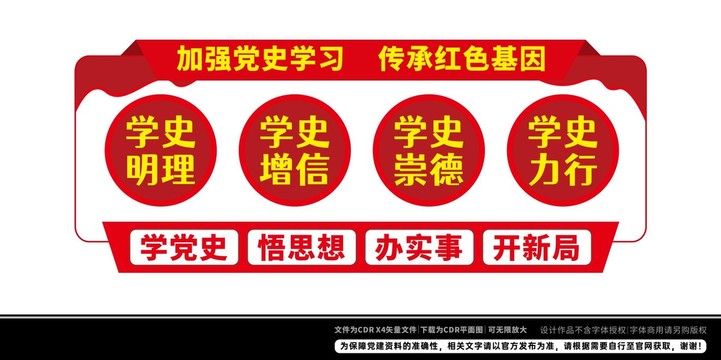 學(xué)黨史文化墻