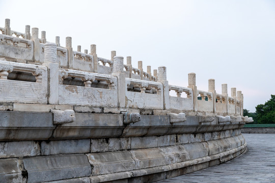 北京天坛石雕护栏