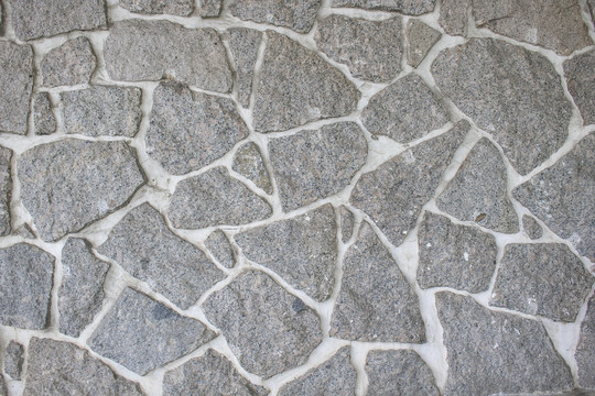 岩石砌的墙
