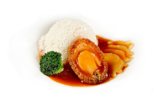 鮑魚撈飯