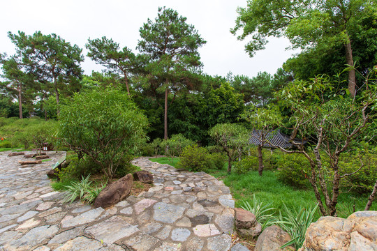 南宁青秀山风景区桃花岛园林景观