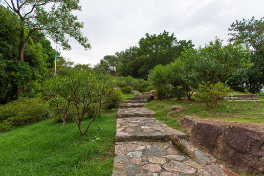 南宁青秀山风景区桃花岛园林景观